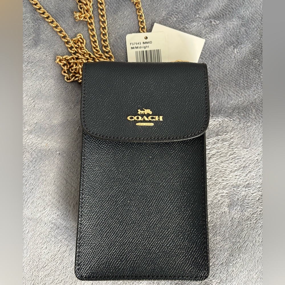 Coach cellphone crossbody wallet